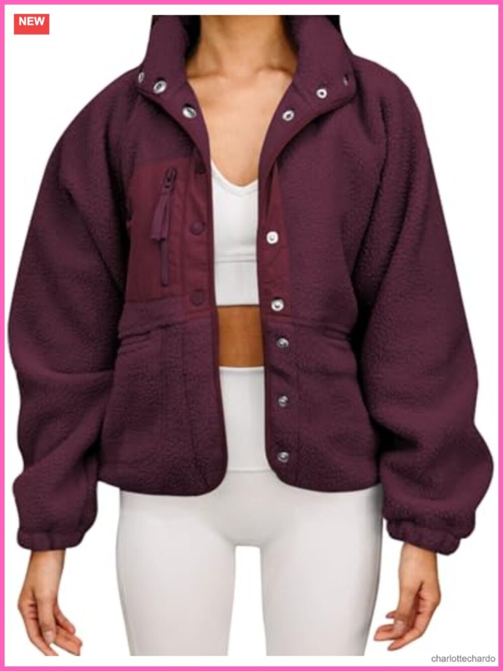 Faux Fur Fleece Teddy Jacket Lapel Casual Winter Coat